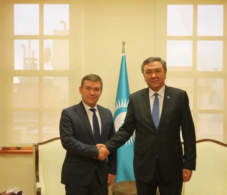 Генеральный секретарь принял председателя Международной ассоциации автомобильных перевозчиков Узбекистана.