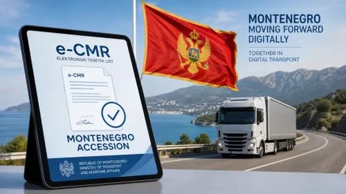 Черногория переходит на цифровые накладные eCMR.