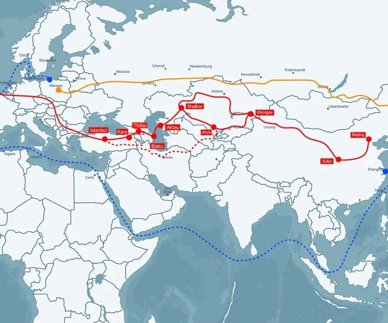 Перспективы Среднего коридора: взгляд Центральной Азии и Азербайджана.