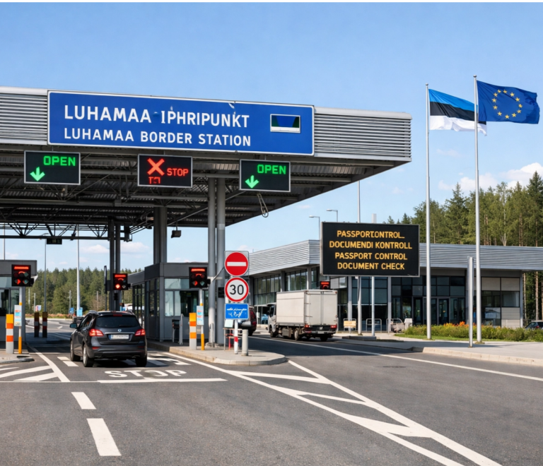 Эстония с 24 февраля 2026 года на три месяца приостанавливает работу в ночное время двух пунктов пропуска на границе с Россией.