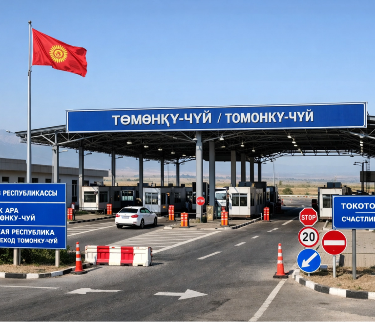 Еще два КПП на границе Кыргызстана с Казахстаном получат международный статус и перейдут на круглосуточный режим.